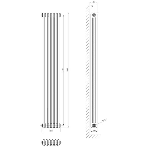 Traditional column radiator - 3,