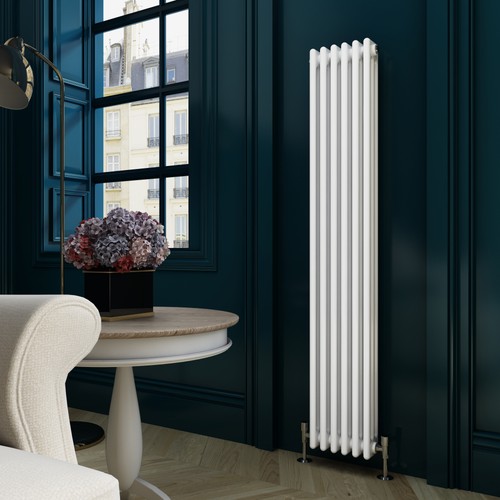 Cast iron style radiator - cast, 3