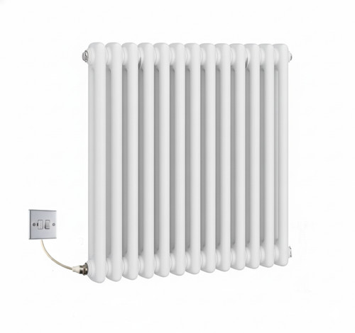 White traditional electric - white,