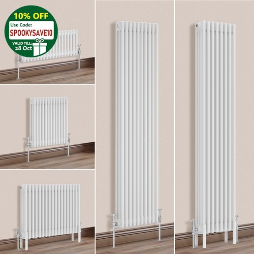 White traditional 4 - 4, column