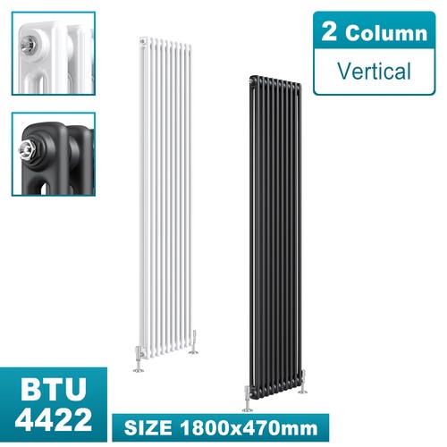 Traditional cast iron radiator - traditional,